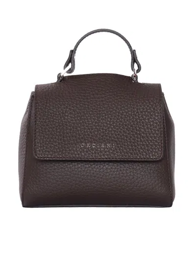 Claudio Orciani Hand Held Bag. In Brown