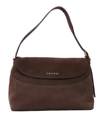 Claudio Orciani Hand Held Bag. In Brown