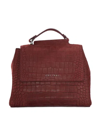 Claudio Orciani Hand Held Bag. In Red