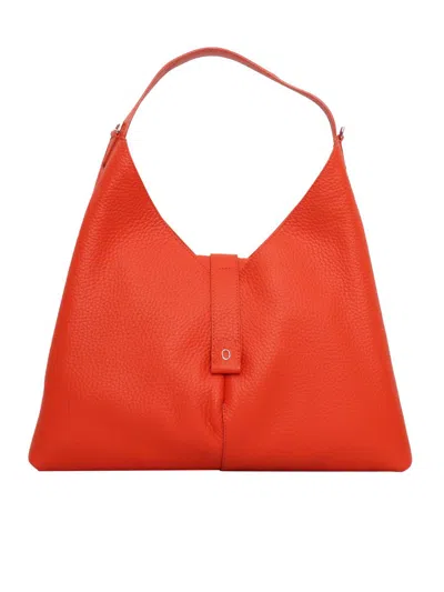 Claudio Orciani Hand Held Bag. In Red