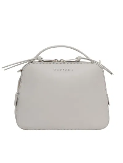 Claudio Orciani Hand Held Bag. In White