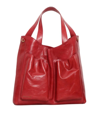 Claudio Orciani Hand Held Bag. In Red