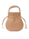 Claudio Orciani Rounded Calf Leather Handbag In Multi