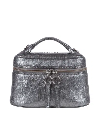 Claudio Orciani Silver Joy Light Nappa Mini Bag