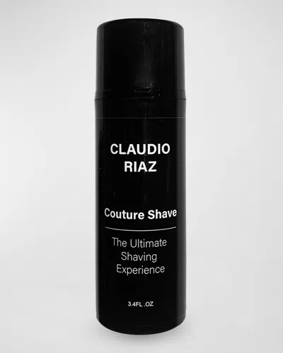 Claudio Riaz 3.4 Oz. Couture Shave Shaving Cream In White