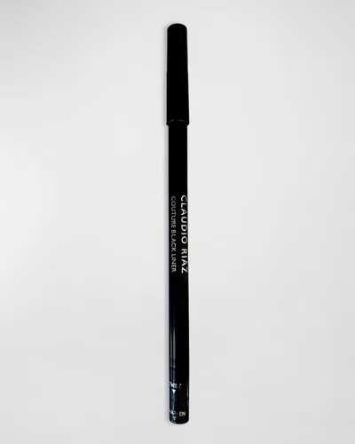 Claudio Riaz Couture Black Liner In White