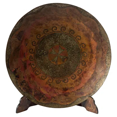 Pre-owned Claudius Linossier Claude Linossier, Bronze Dish, 1920s In Gold