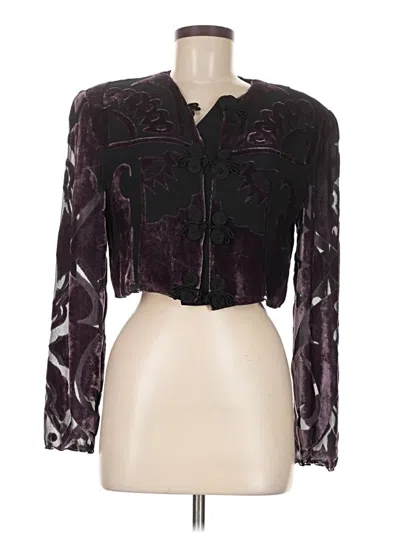 Pre-owned Clayden Cardigan Sweater In Purple