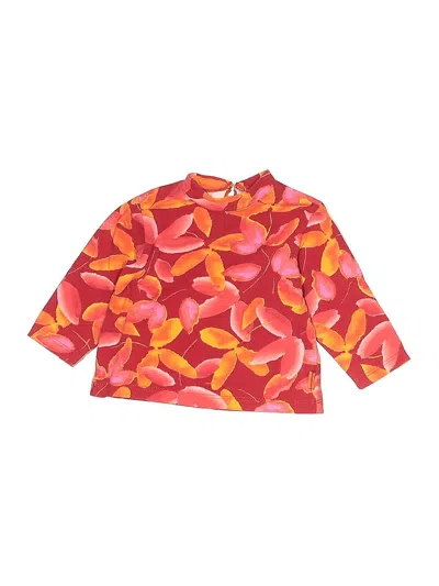 Pre-owned Clayeux Babies' 3/4 Sleeve Blouse In Red