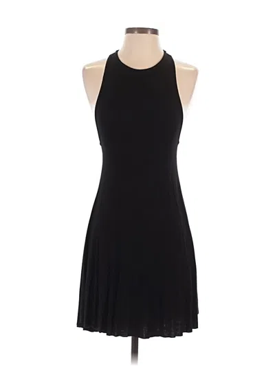 Pre-owned Clayton Sleeveless Top Black Halter Neckline Tops