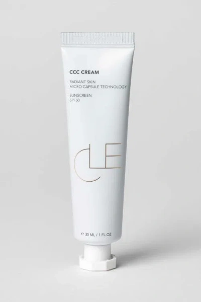 Cle Cosmetics Ccc Cream In White