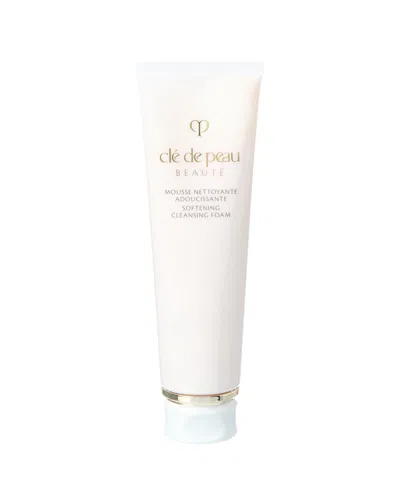 Cle De Peau Clé De Peau Beauté 4.2oz Softening Cleansing Foam In Transparent