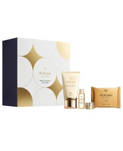 Clé De Peau Beauté 4-pc. Protect And Soften Collection Set In Transparent