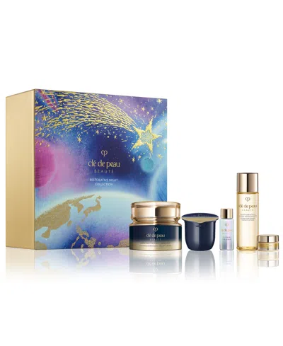 Clé De Peau Beauté 5-piece Restorative Night Cream & Refill Collection Set In No Color