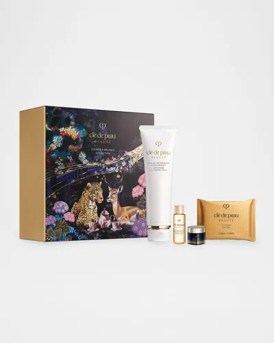 Clé De Peau Beauté Cleanse & Balance 3-piece Holiday Collection
