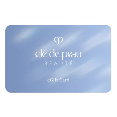 Clé De Peau Beauté Egift Card - $50 In White