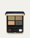 Clé De Peau Beauté Eye Colour Shadow Quad In 10 Sea Grass