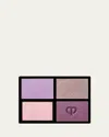 Clé De Peau Beauté Eye Color Quad - Refill In 12 Purple Ocean Twilight