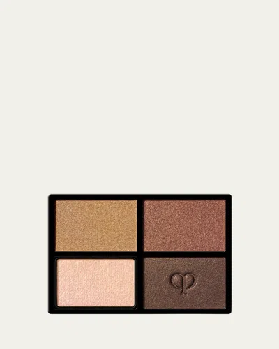 Clé De Peau Beauté Eye Color Quad - Refill In 4 Ocean Sunrise