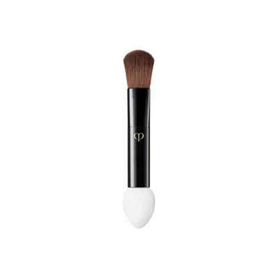 Clé De Peau Beauté Eye Color Quad Replacement Applicator (sponge Tip And Brush) In Black