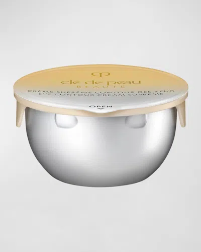 Clé De Peau Beauté Eye Contour Cream Supreme Refill, 0.5 Oz. In White