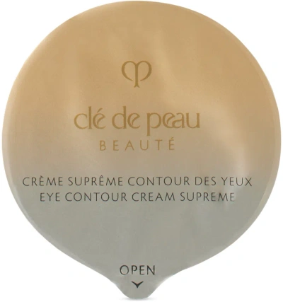 Clé De Peau Beauté Eye Contour Cream Supreme Refill, 15 ml In N/a