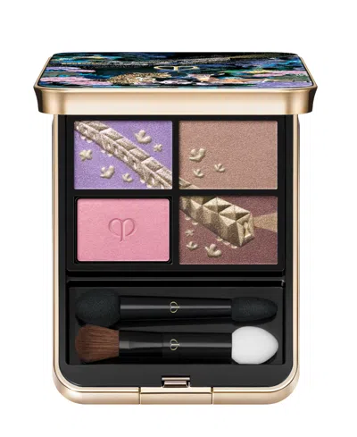Clé De Peau Beauté Limited-edition Holiday Eye Color Quad In Transparent