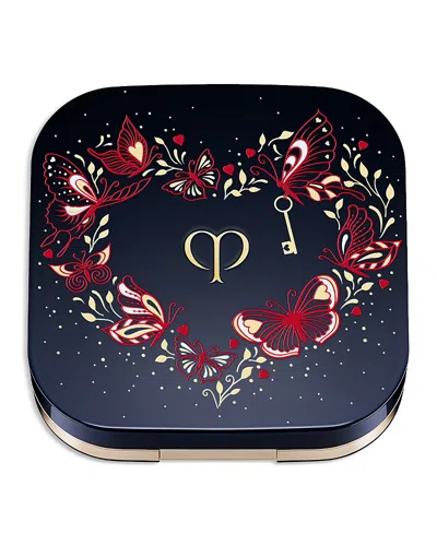 Clé De Peau Beauté Cle De Peau Beaute Limited Edition Luminizing Love Collection Radiant Cushion Dewy Foundation Case In Blue
