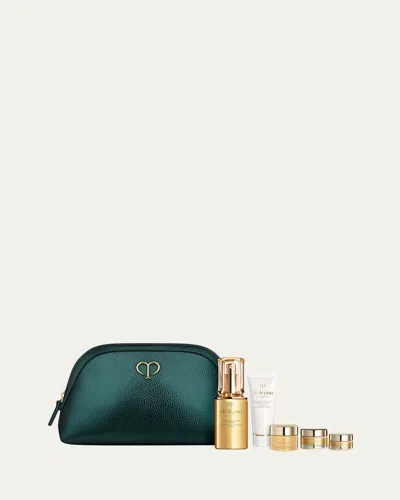 Clé De Peau Beauté Plump & Firm Gold 5-piece Holiday Collection