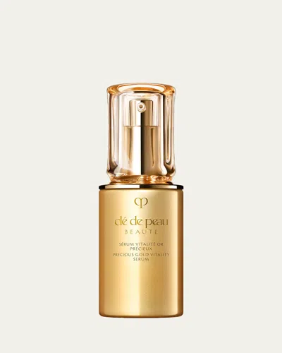 CLÉ DE PEAU BEAUTÉ PRECIOUS GOLD VITALITY SERUM, 1.4 OZ.