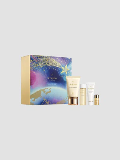 Clé De Peau Beauté Protect & Revitalize Gold 4-piece Collection In Multi
