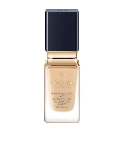 Clé De Peau Beauté Radiant Fluid Foundation Matte In Beige