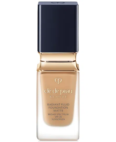 Clé De Peau Beauté Radiant Fluid Foundation Matte Broad Spectrum Spf 20 Sunscreen