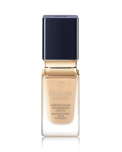CLÉ DE PEAU BEAUTÉ CLE DE PEAU BEAUTE RADIANT FLUID FOUNDATION MATTE BROAD SPECTRUM SPF 20 SUNSCREEN 1.1 OZ.