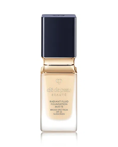 CLÉ DE PEAU BEAUTÉ CLE DE PEAU BEAUTE RADIANT FLUID FOUNDATION MATTE BROAD SPECTRUM SPF 20 SUNSCREEN 1.1 OZ.