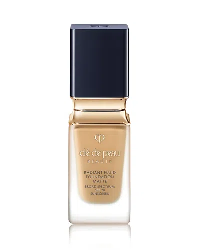 CLÉ DE PEAU BEAUTÉ CLE DE PEAU BEAUTE RADIANT FLUID FOUNDATION MATTE BROAD SPECTRUM SPF 20 SUNSCREEN 1.1 OZ.