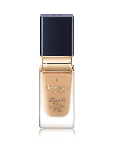 CLÉ DE PEAU BEAUTÉ CLE DE PEAU BEAUTE RADIANT FLUID FOUNDATION MATTE BROAD SPECTRUM SPF 20 SUNSCREEN 1.1 OZ.