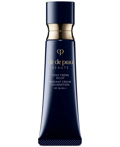 Clé De Peau Beauté Radiant Fluid Foundation Matte Broad Spectrum Spf 20 Sunscreen In Blue