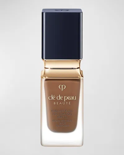 Clé De Peau Beauté Radiant Fluid Foundation Matte Spf 20, 1.1 Oz. In B100 Rich Deep Be