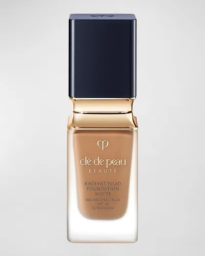 Clé De Peau Beauté Radiant Fluid Foundation Matte Spf 20, 1.1 Oz. In O80 Deep Ocher