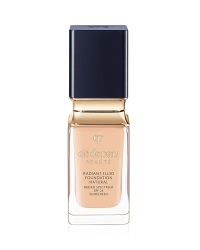 Clé De Peau Beauté Cle De Peau Beaute Radiant Fluid Foundation Natural Broad Spectrum Spf 25 In O (light Medium Ocher With Warm Golden O