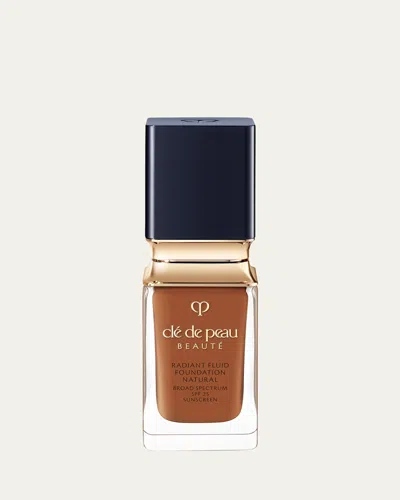 Clé De Peau Beauté Radiant Fluid Foundation Natural Spf 25, 1.1 Oz. In Brown