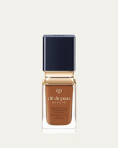 Clé De Peau Beauté Radiant Fluid Foundation Natural Spf 25, 1.1 Oz. In B90 Very Deep Ocher