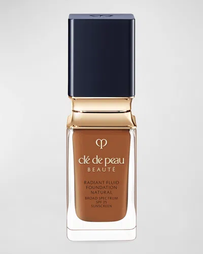 Clé De Peau Beauté Radiant Fluid Foundation Natural Spf 25, 1.1 Oz. In B90 Very Deep Ocher