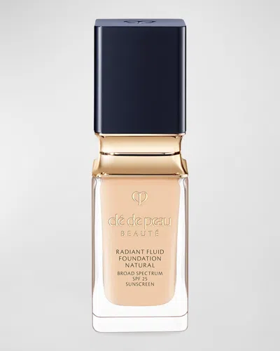 CLÉ DE PEAU BEAUTÉ RADIANT FLUID FOUNDATION NATURAL SPF 25, 1.1 OZ.