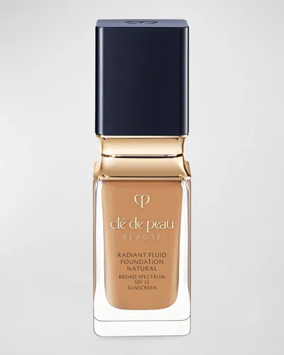 Clé De Peau Beauté Radiant Fluid Foundation Natural Spf 25, 1.1 Oz. In Bf60 Deep Tan Buff