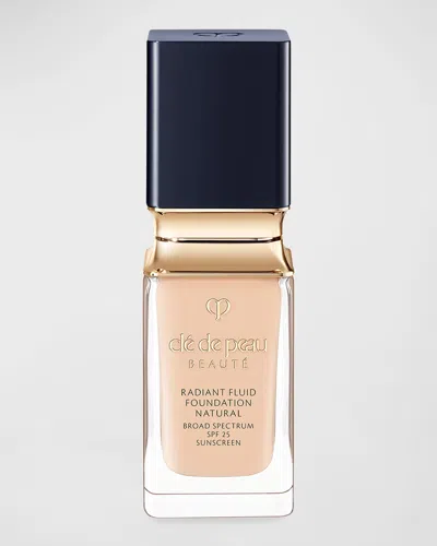 Clé De Peau Beauté Cle De Peau Beaute Radiant Fluid Foundation Natural Broad Spectrum Spf 25 In I (very Light Ivory With Neutral Underto