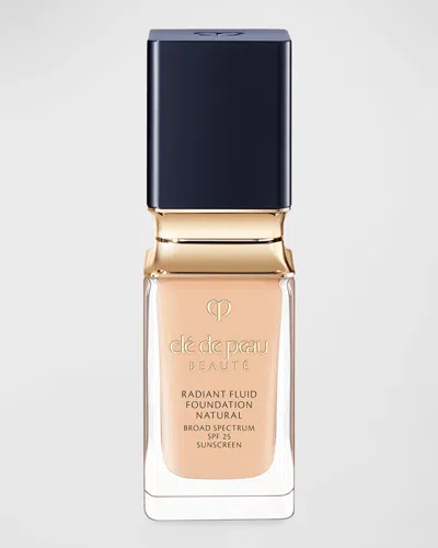 CLÉ DE PEAU BEAUTÉ RADIANT FLUID FOUNDATION NATURAL SPF 25, 1.1 OZ.