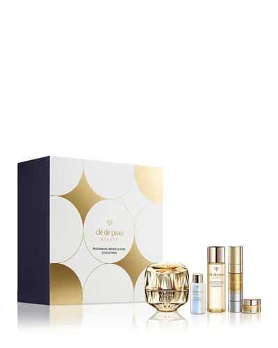 Clé De Peau Beauté Cle De Peau Beaute Regenerate, Renew & Firm Skincare Gift Set In White