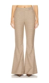 Clea Alessandra Trouser In Tan